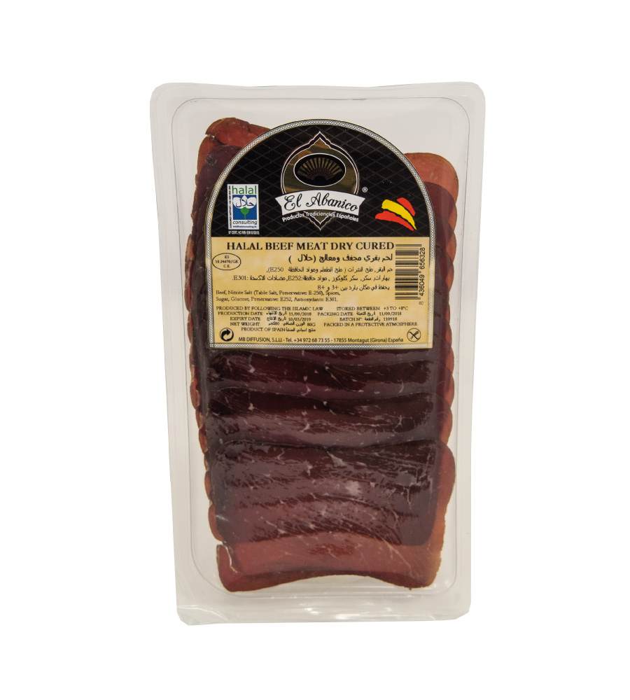 Halal beef meat dry cured premium