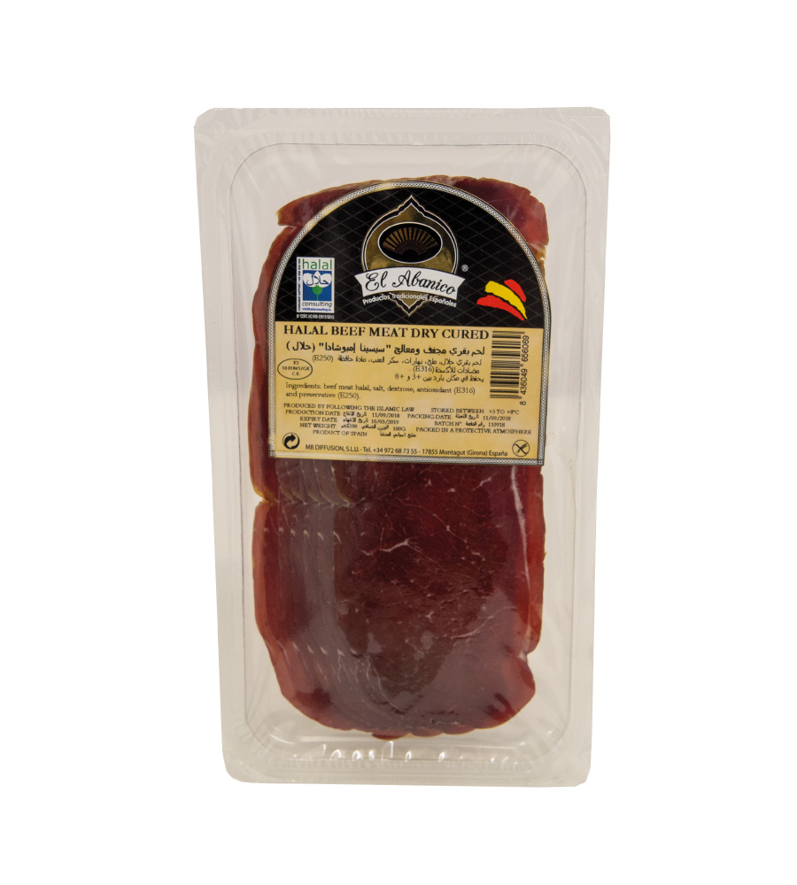 Halal beef meat dry cured premium
