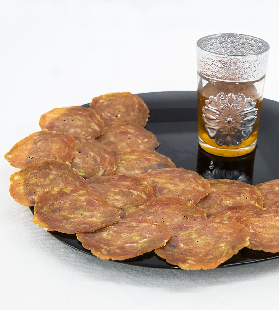 Halal salame dried chicken premium